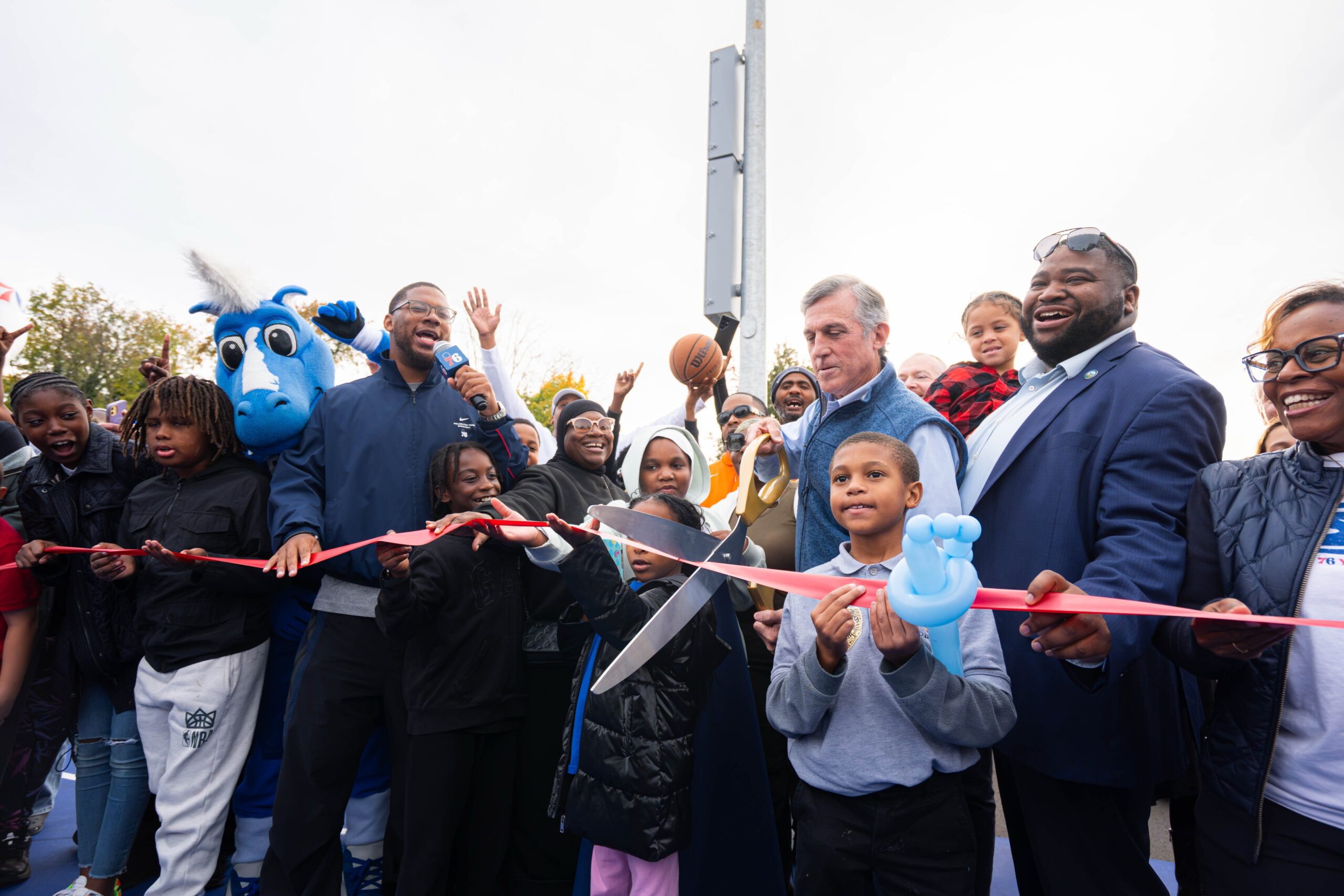 Sixers and Wilmington, Delaware, reveal major makeover of Eastlake Park